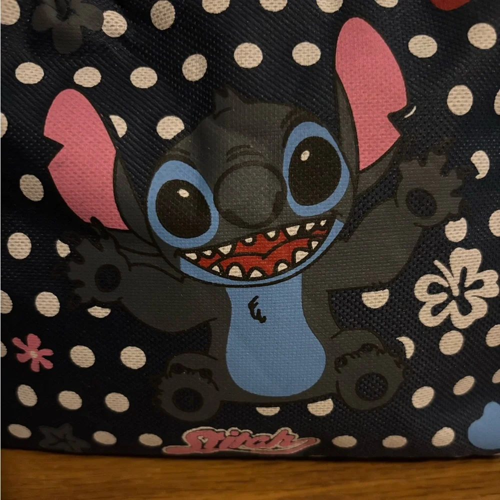 Disney Stitch Polka Dot Insulated Bag Lunch Bag